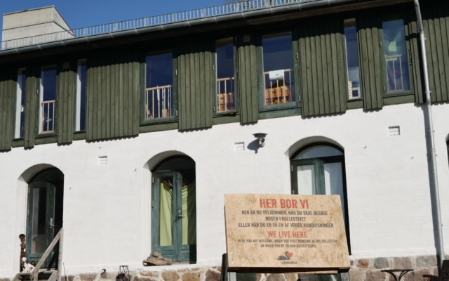 appartements des habitants de Svanholm dans d'anciennes dépendances